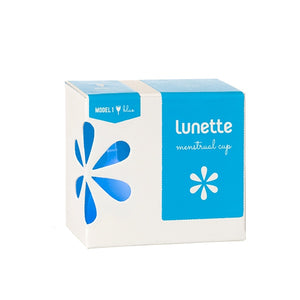Lunette - Menstrual Cup - Aqua Blue / Model 2