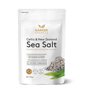 Harker Herbals | Celtic & NZ Seasalt with Kelp / 300g