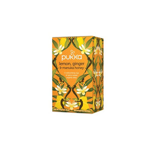 Pukka - Lemon, Ginger & Manuka Honey Tea / 20 Bags