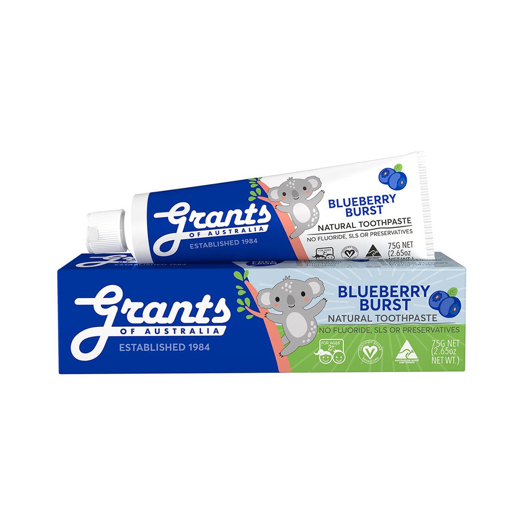 Grants | Kids Toothpaste - Blueberry Burst / 75g