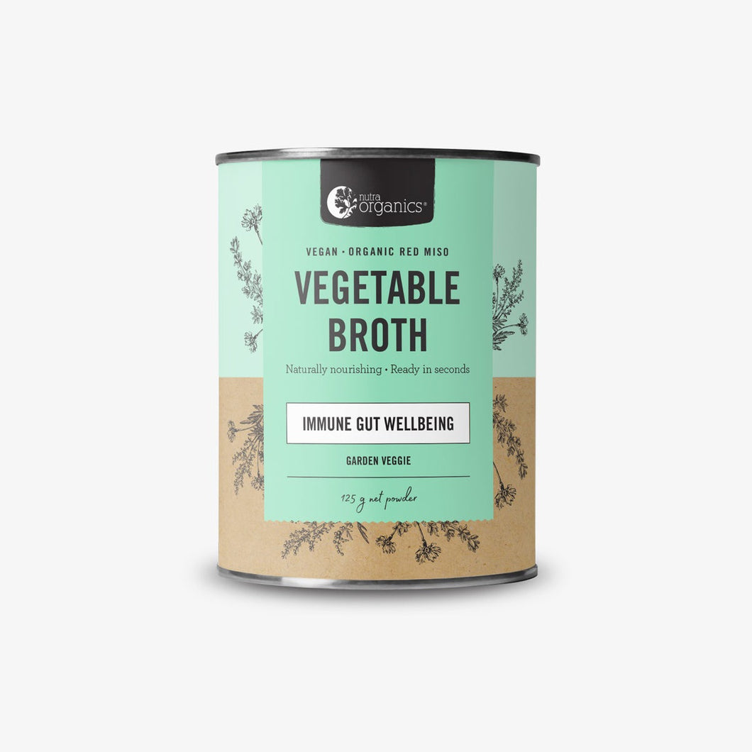 Nutra Organics | Vegetable Broth - Garden Veggie / 125g