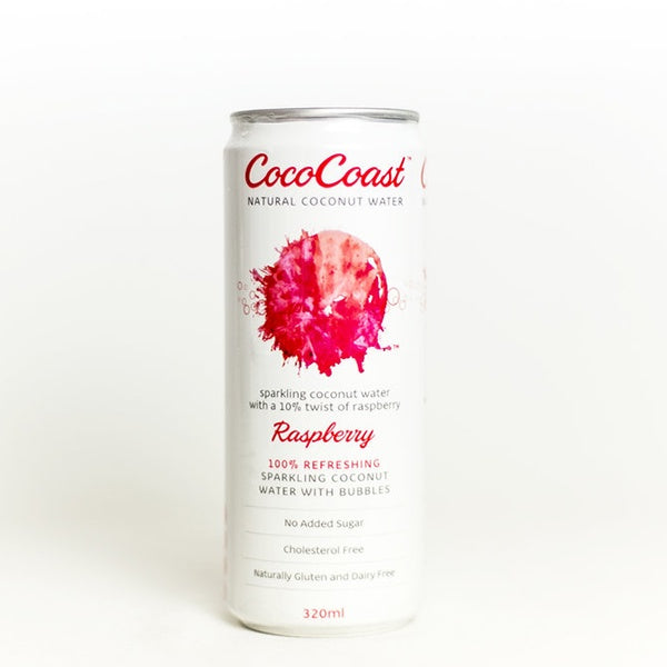 CocoCoast | Coconut Water - Sparkling Raspberry / 500ml