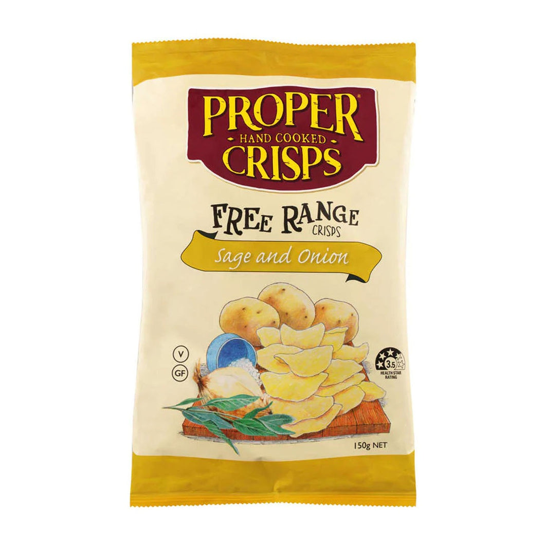 Proper Crisps | Sage & Onion / 150g