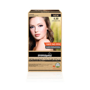 Aromaganic - Organic Hair Colour -  5.30 Golden Brown Chestnut