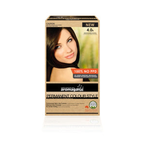 Aromaganic - Organic Hair Colour -  4.0N Medium Brown
