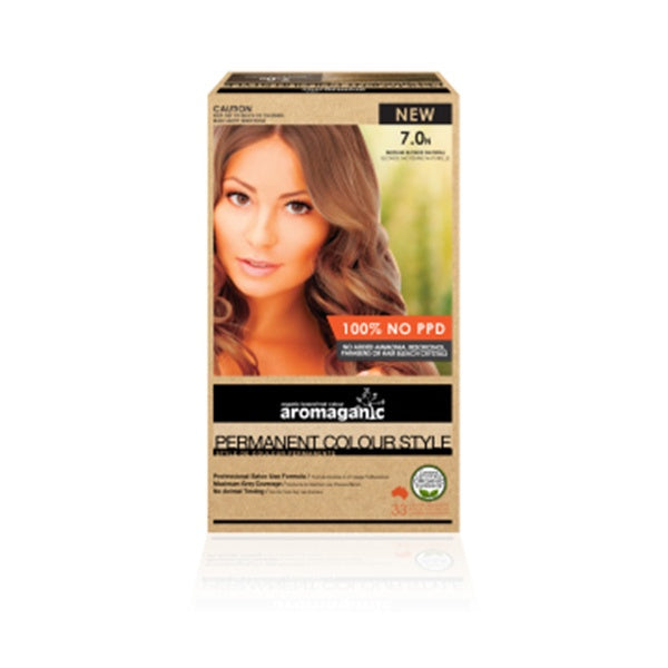 Aromaganic - Organic Hair Colour -  7.0N Blonde