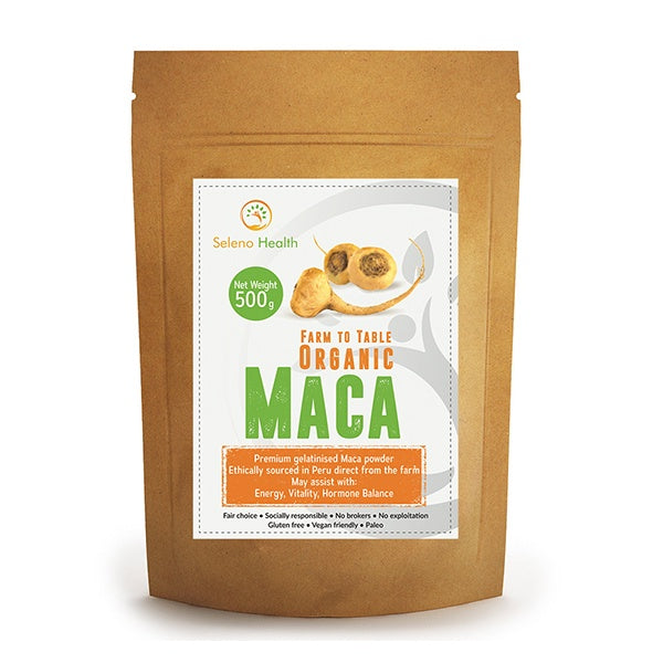 Seleno Health - Organic Gelatinised Yellow Maca / 125g