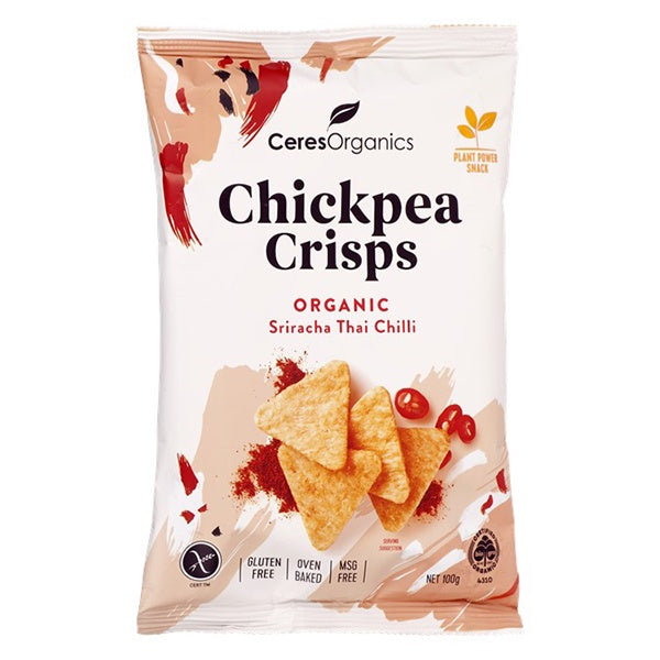 Ceres | Chickpea Crisps - Sriracha Thai Chilli / 100g