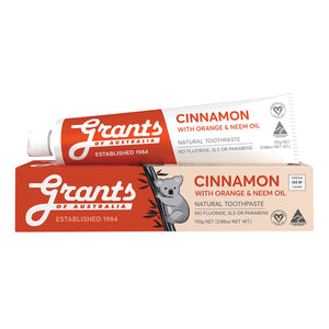 Grants | Toothpaste - Cinnamon & Neem / 110g