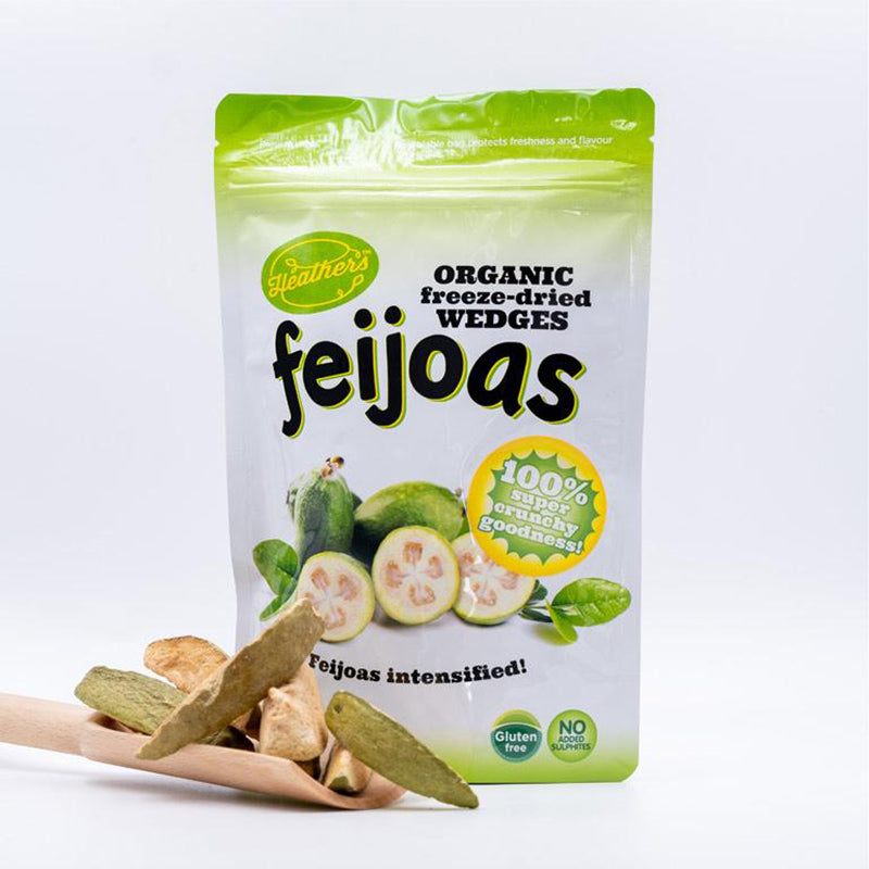 Heather's | Organic Feijoa Freeze Dried Wedges / 25g