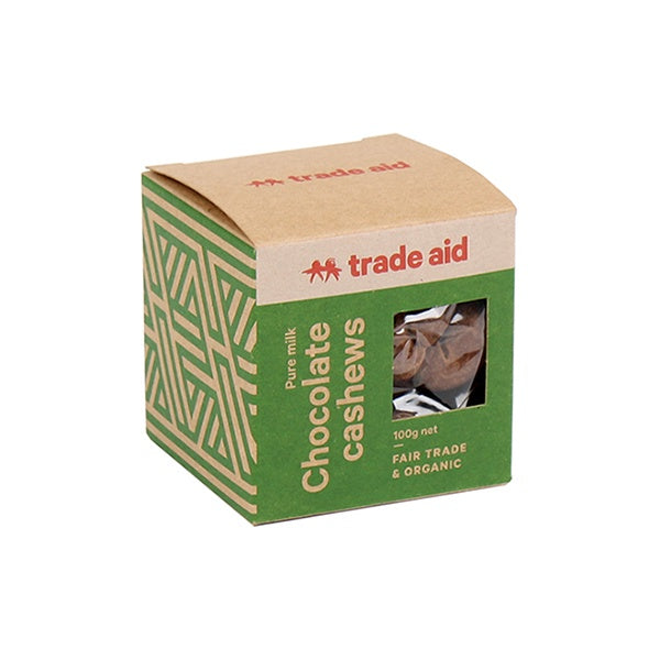 Trade Aid | Milk Chocolate Coated Cashews / 130g