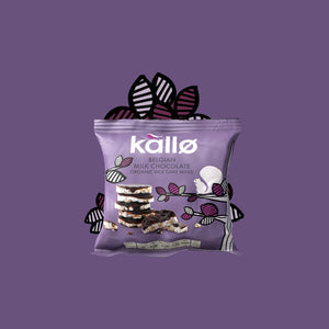 Kallo | Milk Choc Mini Rice Cakes / 40g