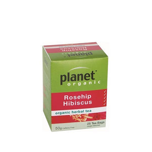 Planet Organic - Rosehip Hibiscus Herbal Tea / 25 Bags*